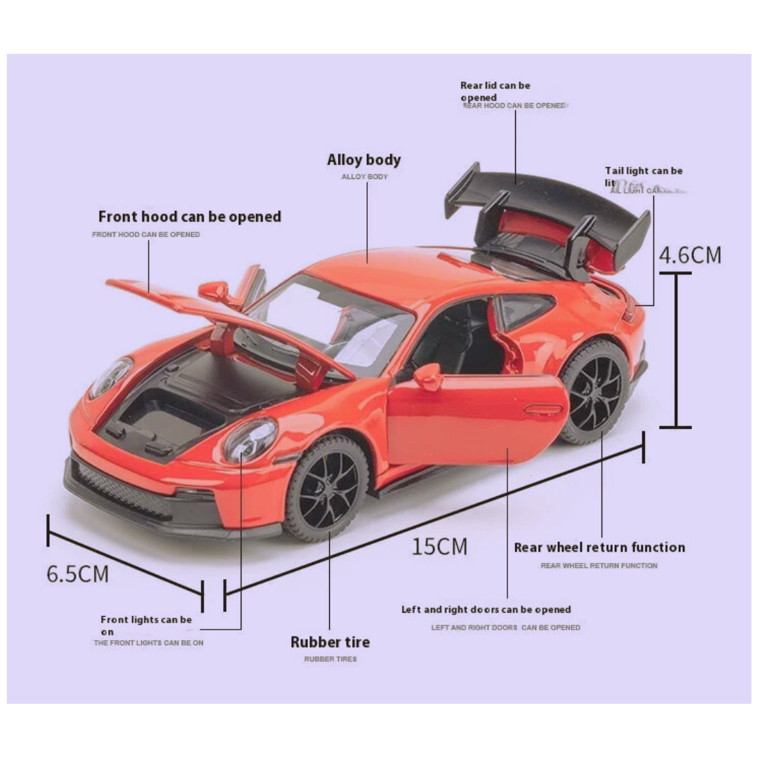 High‑Detail 911 GT3 RS Model