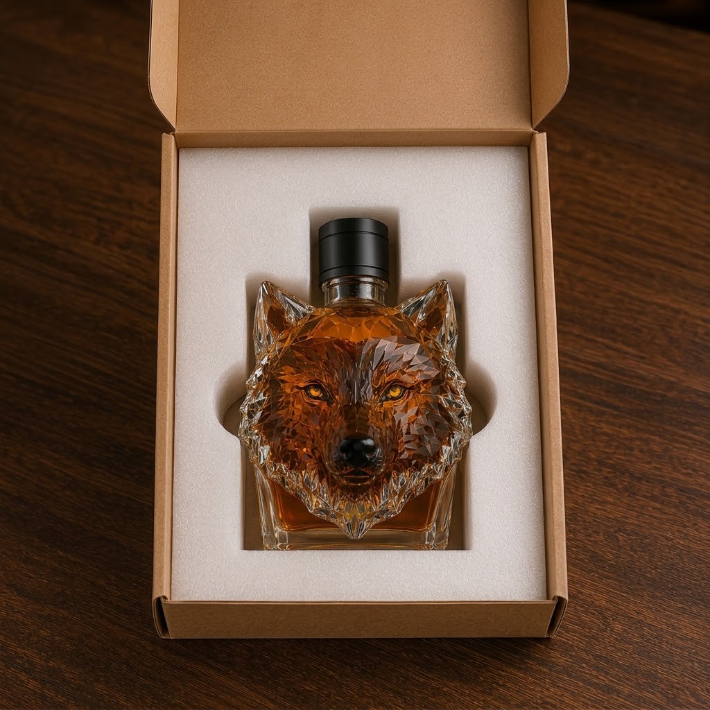 Wolf Head Liquor Decanter (350ml | 11.8fl oz)