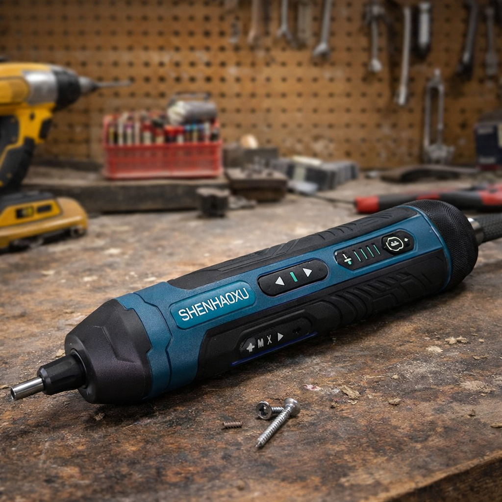 Cordless Rechargeable Electric Screwdriver Set
