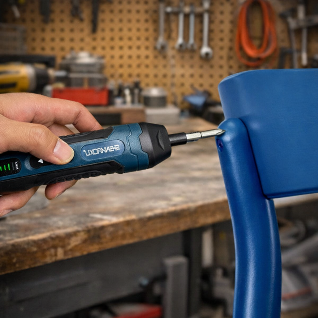 Cordless Rechargeable Electric Screwdriver Set