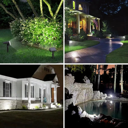 Bright Solar Waterproof Garden Lights