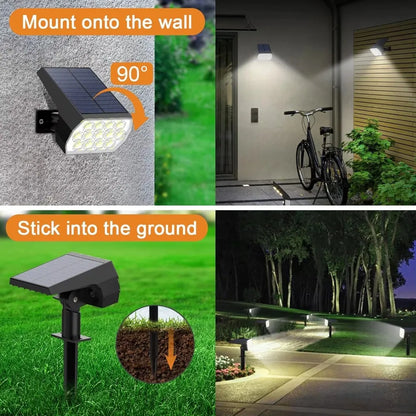 Bright Solar Waterproof Garden Lights