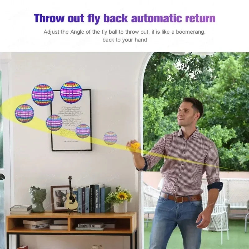 Smart Flying Hover Ball – Safe, Interactive Hand-Controlled Toy