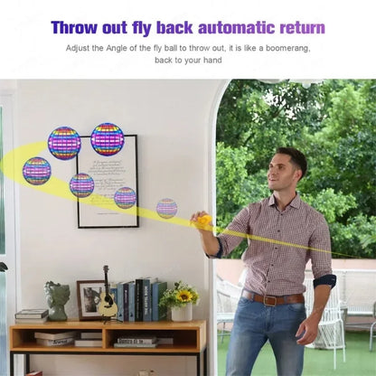 Smart Flying Hover Ball – Safe, Interactive Hand-Controlled Toy