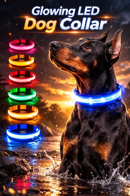 Light Up Safety Dog Collar