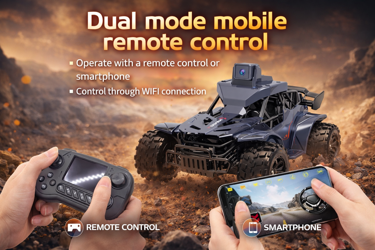 Real‑Time FPV Remote Control Car