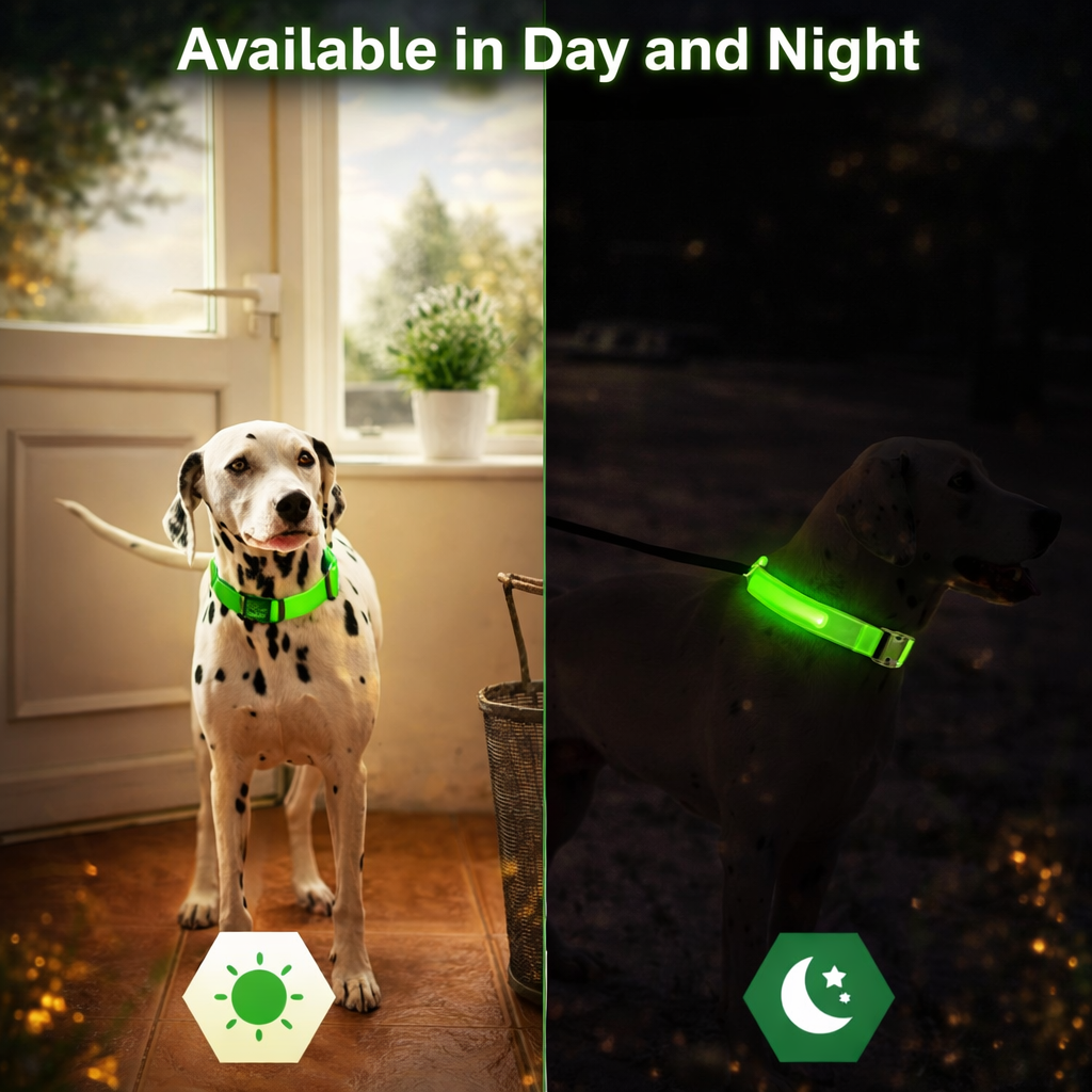 Light Up Safety Dog Collar