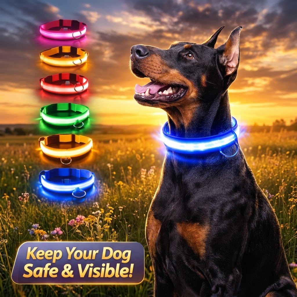 Light Up Safety Dog Collar