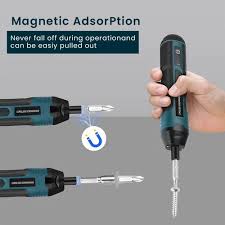 Cordless Rechargeable Electric Screwdriver Set