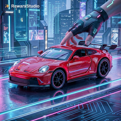 High‑Detail 911 GT3 RS Model